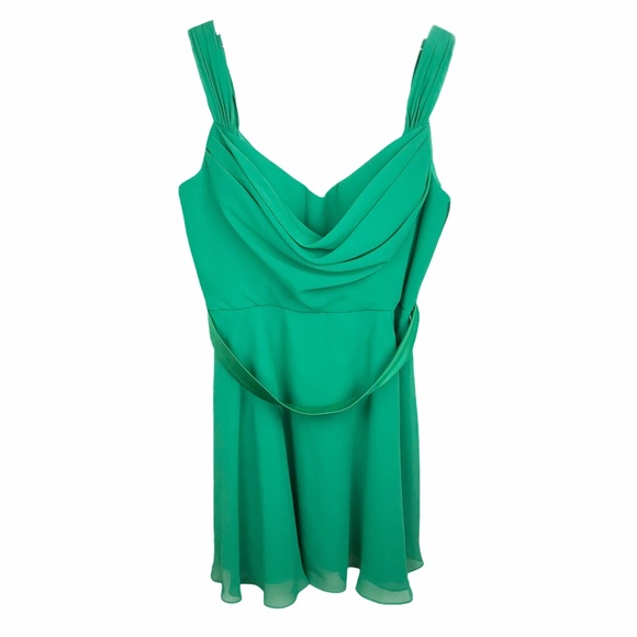 Christina Wu Occasions #22587 Shamrock Green Dress - Picture 1 of 11
